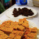 Free vegan, vegetarian and meat flapjacks and chocolate brownies