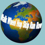 Complete the university mile - picture of the Earth