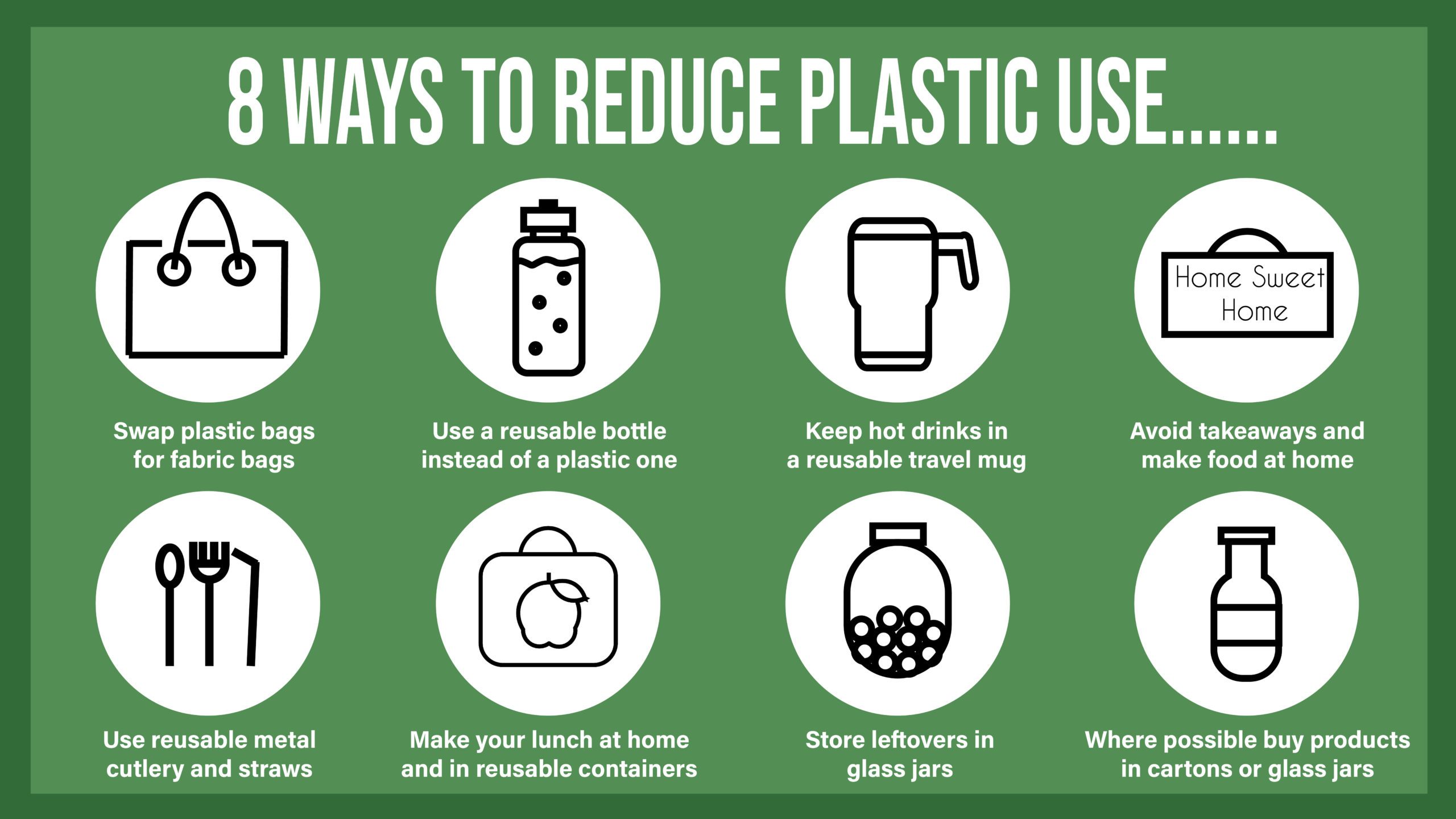 Living without plastic six easy ways to reduce your plastic waste